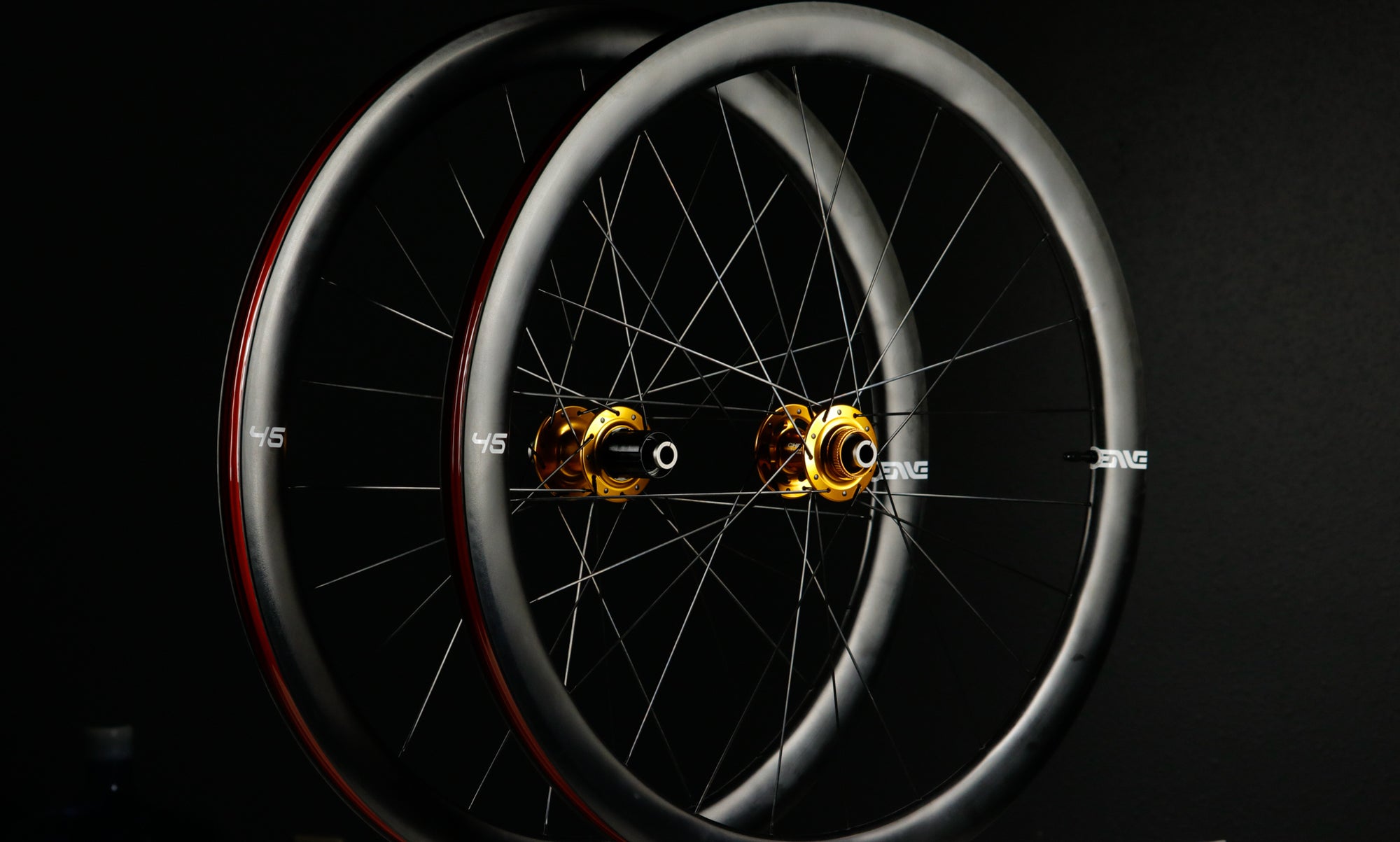 Wheel Build Of The Week: ENVE 45 / Chris King R45D Gold.