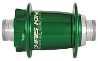 CHRIS KING FRONT 20MM THRU-AXLE ISO DISC HUB PARTS
