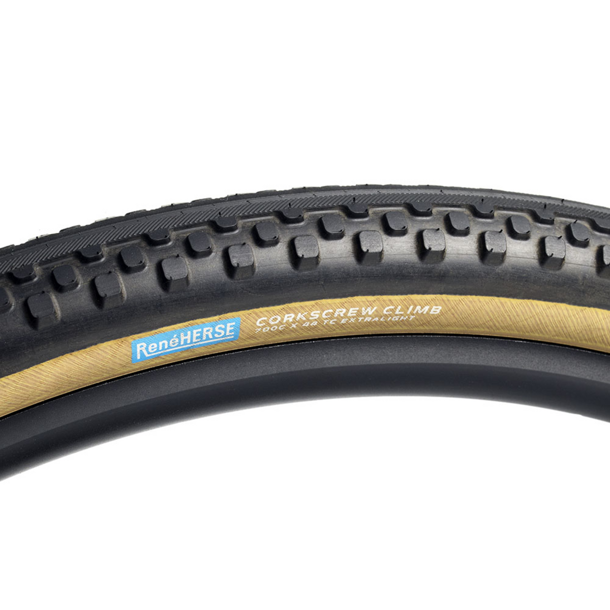 Rene Herse Corkscrew Climb Semi-Slick TC Tire 700x44