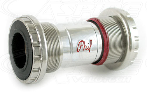 Phil Wood Outboard Bottom Bracket-Stainless Steel - AVT.Bike