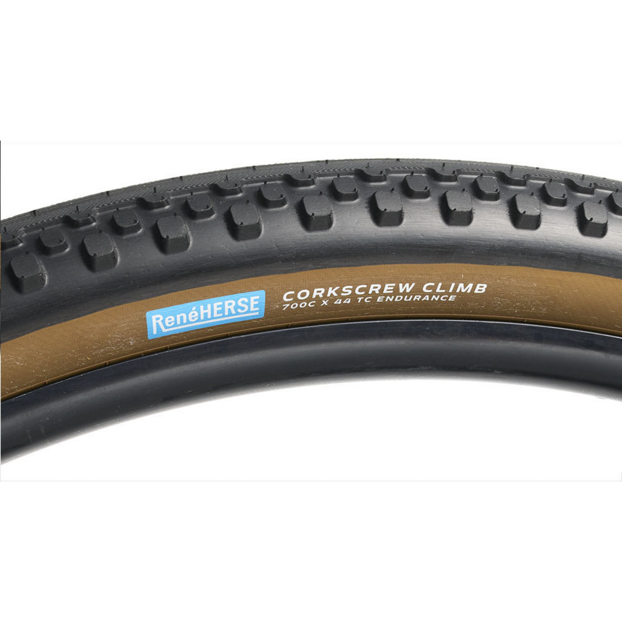 Rene Herse Corkscrew Climb Semi-Slick TC Tire 700x44