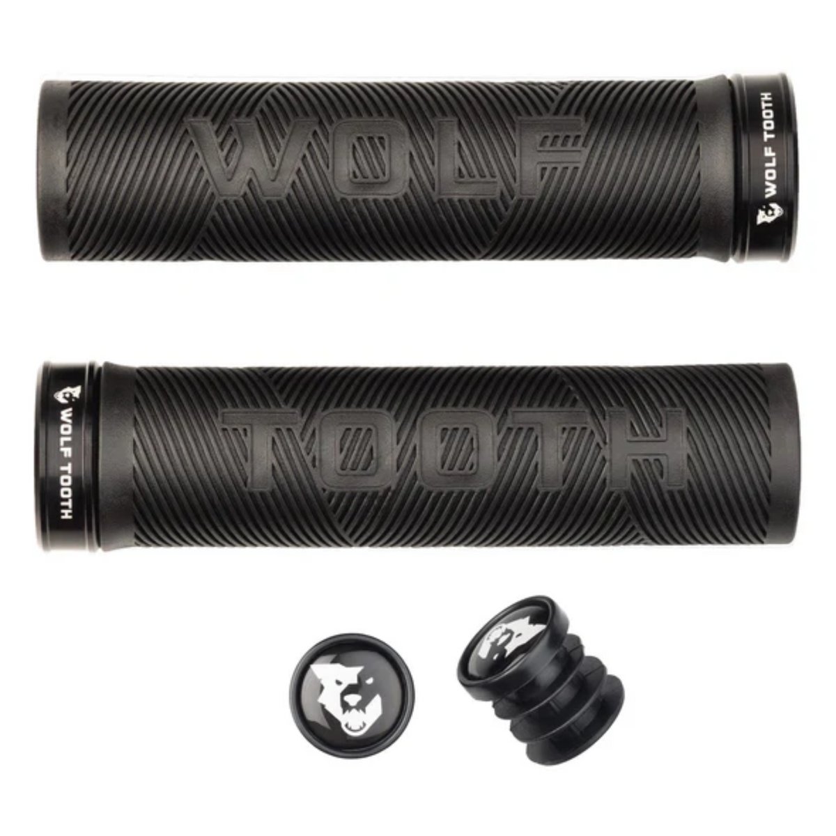 Wolf Tooth Echo Lock-On Grips- Black Grip