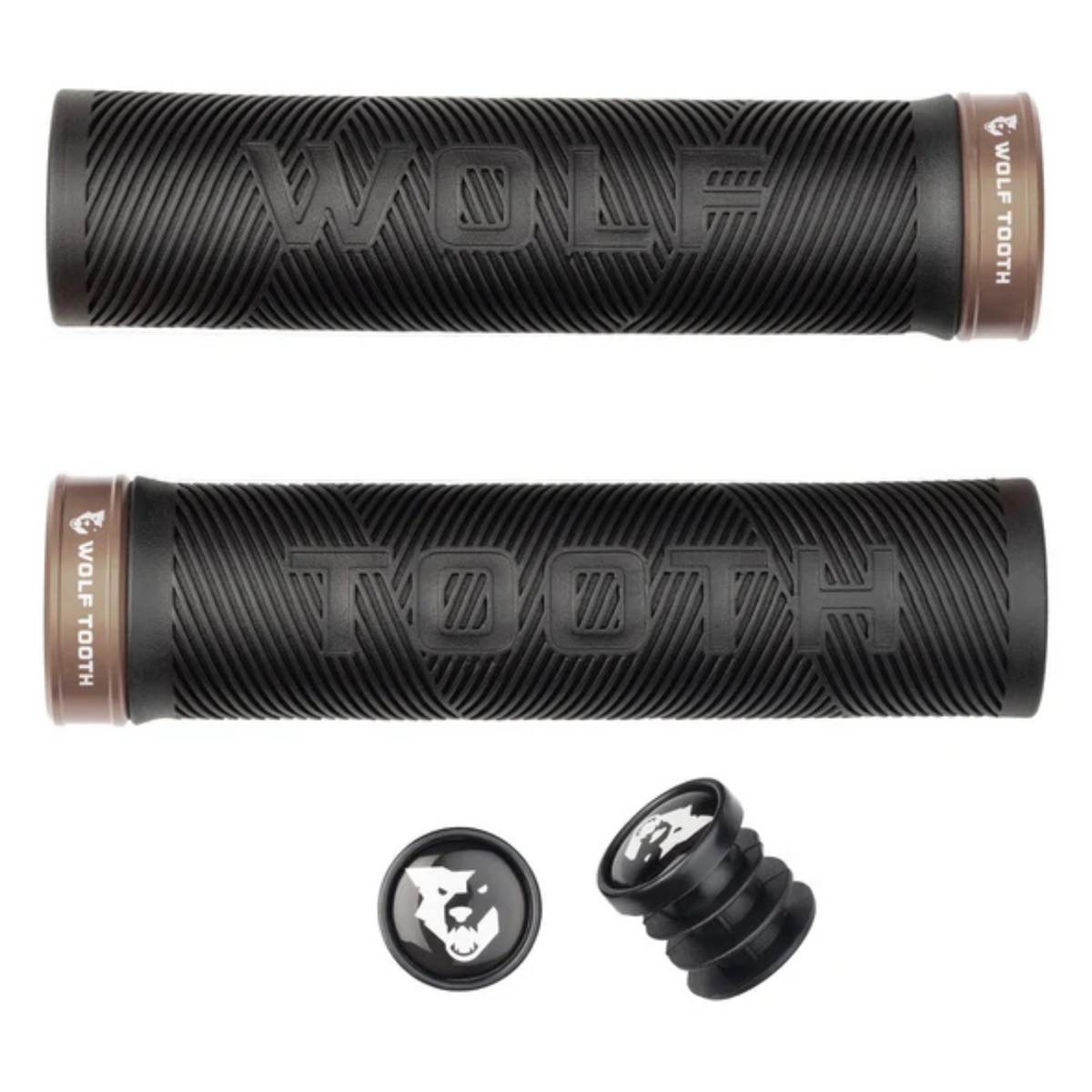 Wolf Tooth Echo Lock-On Grips- Black Grip