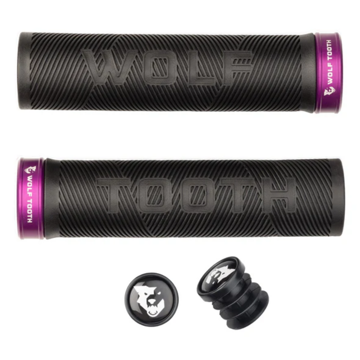 Wolf Tooth Echo Lock-On Grips- Black Grip