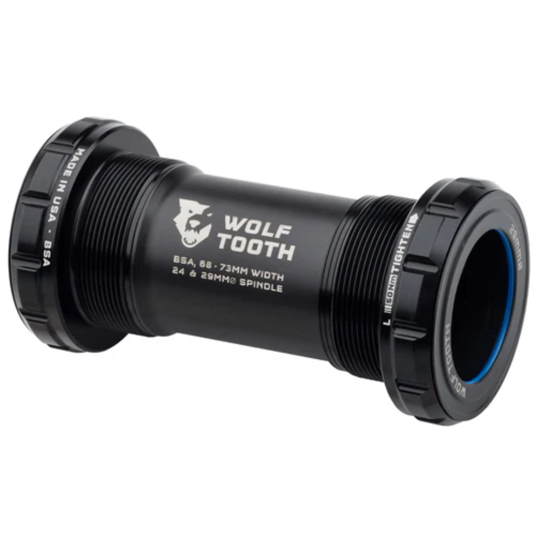 Wolf Tooth BSA Bottom Bracket Black 24mm