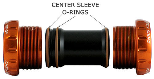 Chris King Bottom Bracket Center Sleeve O-Rings- PBB014