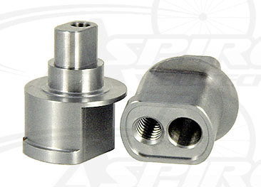 White Industries ENO Eccentric Axle Ends, 135mm (pair) - AVT