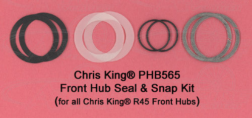 Chris King Seal &amp; Snap Ring Kit For all Chris King Front R45 Hubs-PHB565