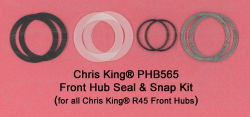 Chris King Seal & Snap Ring Kit For all Chris King Front R45 Hubs-PHB565