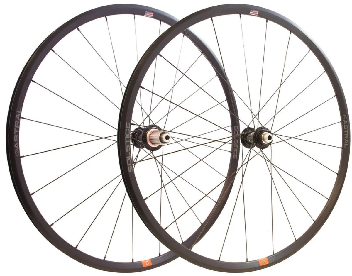 Astral Solstice / White Industries Road Wheelset (Disc or Rim Brake)