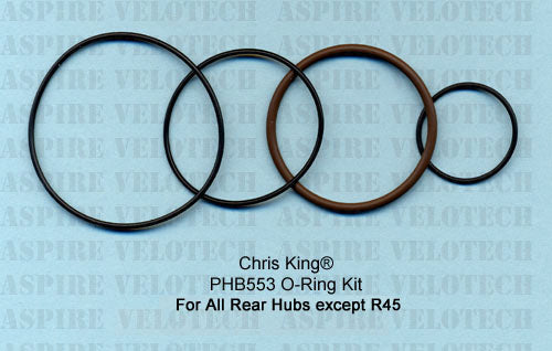 Chris King O-Ring Kit For Chris King Rear Classic, ISO Disc, Single Speed &amp; BMX Hubs only
